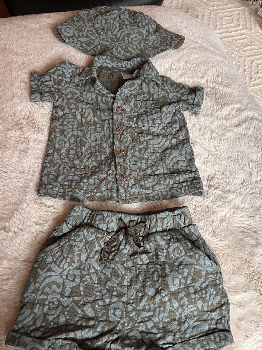 Baby boy three piece set